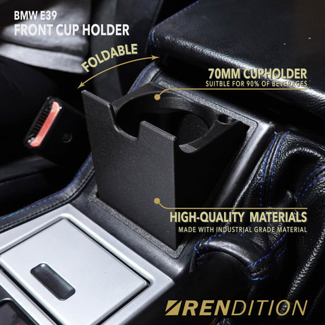BMW E39 FRONT CUP HOLDER V1.8 - K2 Industries
