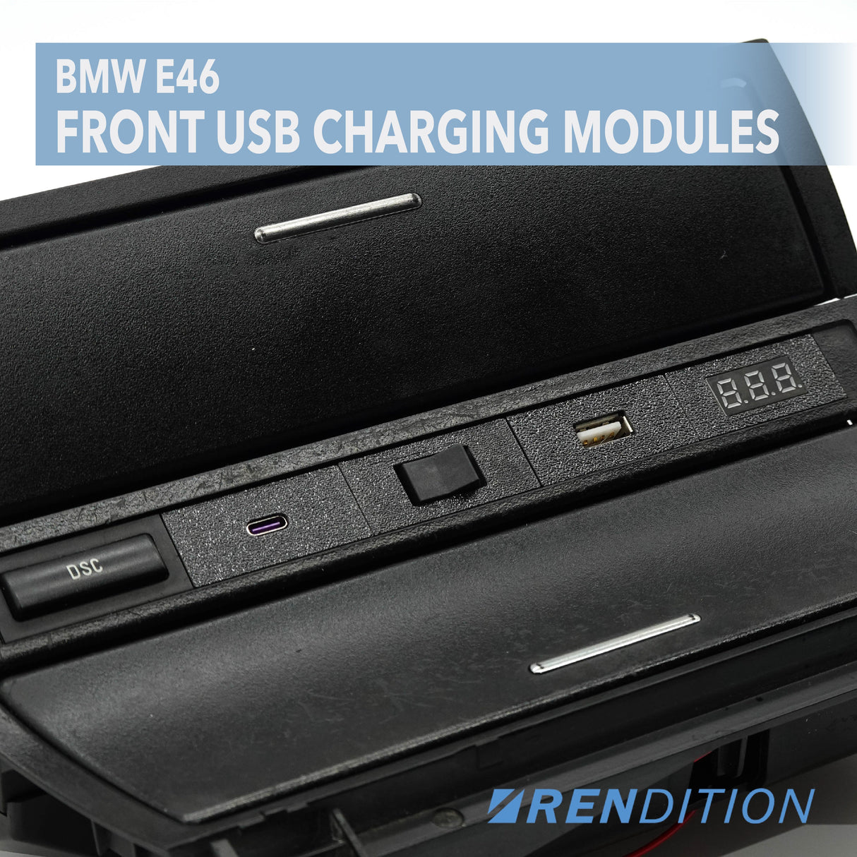 BMW E46 USB CHARGING MODULES - K2 Industries