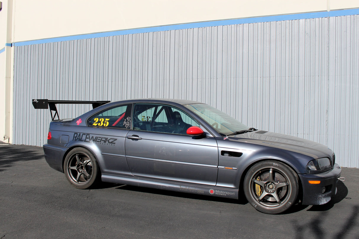 BMW E46 Coupe GT250 Carbon Fiber Adjustable Wing