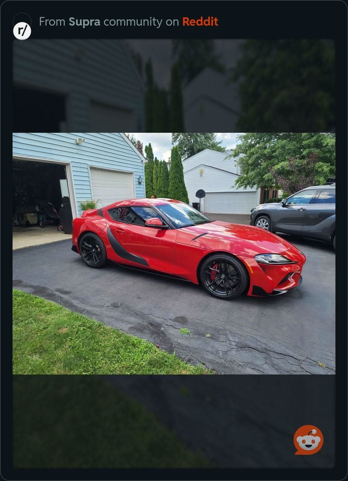 A91 Style Supra Rear Decklid Stripes - 2020+ Supra