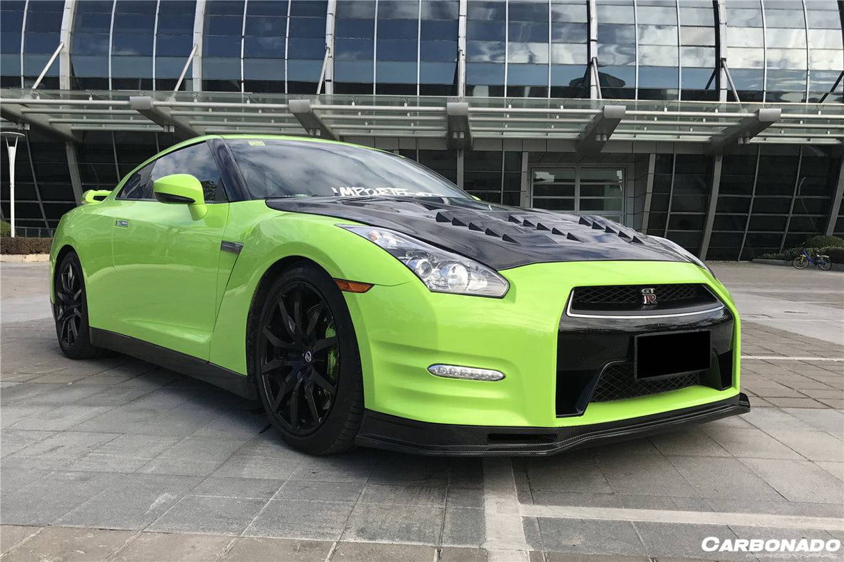 2012-2016 Nissan GTR R35 DBA NSM Style Part Carbon Fiber Front Lip