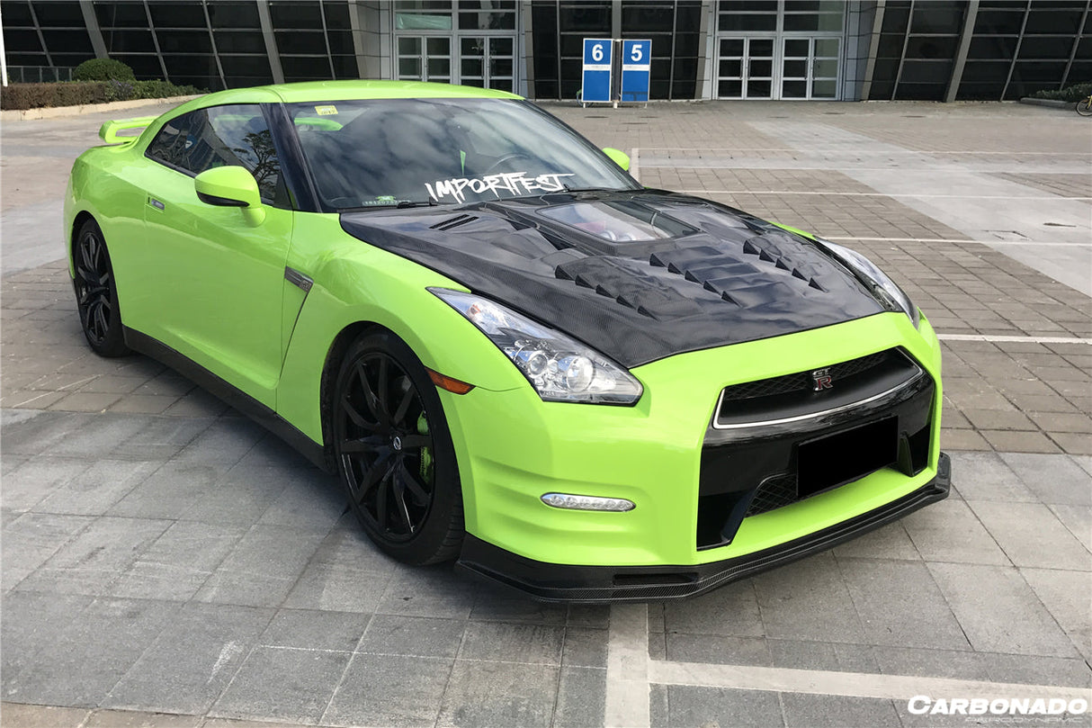 2012-2016 Nissan GTR R35 DBA NSM Style Part Carbon Fiber Front Lip