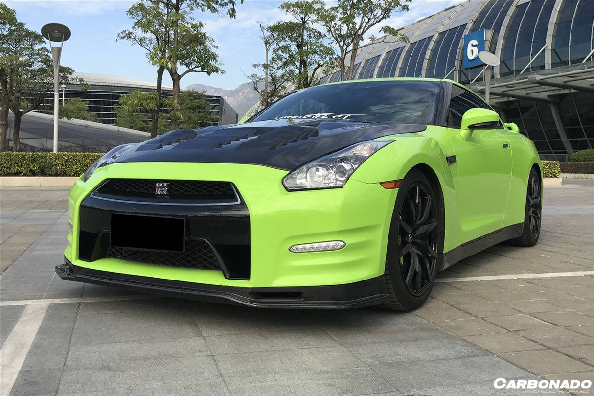 2012-2016 Nissan GTR R35 DBA NSM Style Part Carbon Fiber Front Lip
