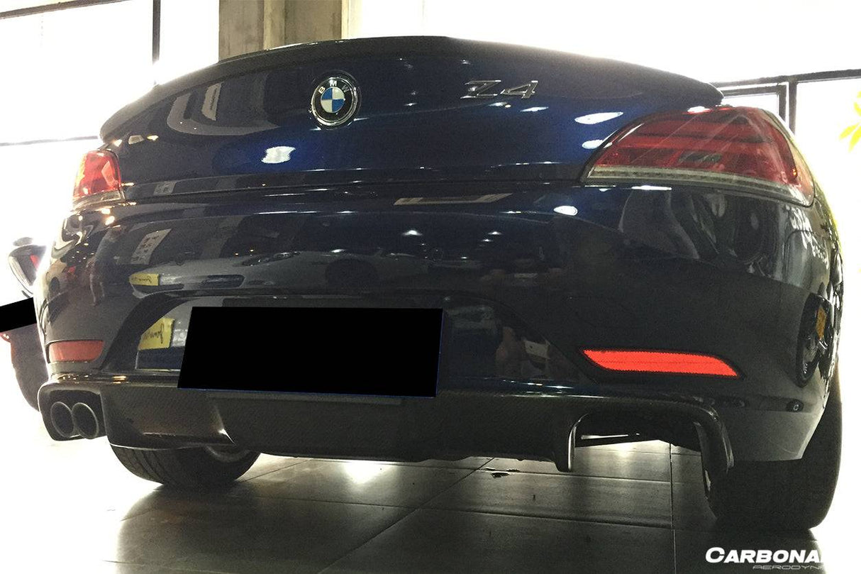 2009-2016 BMW Z4 E89 D3 Style Carbon Fiber Rear Lip
