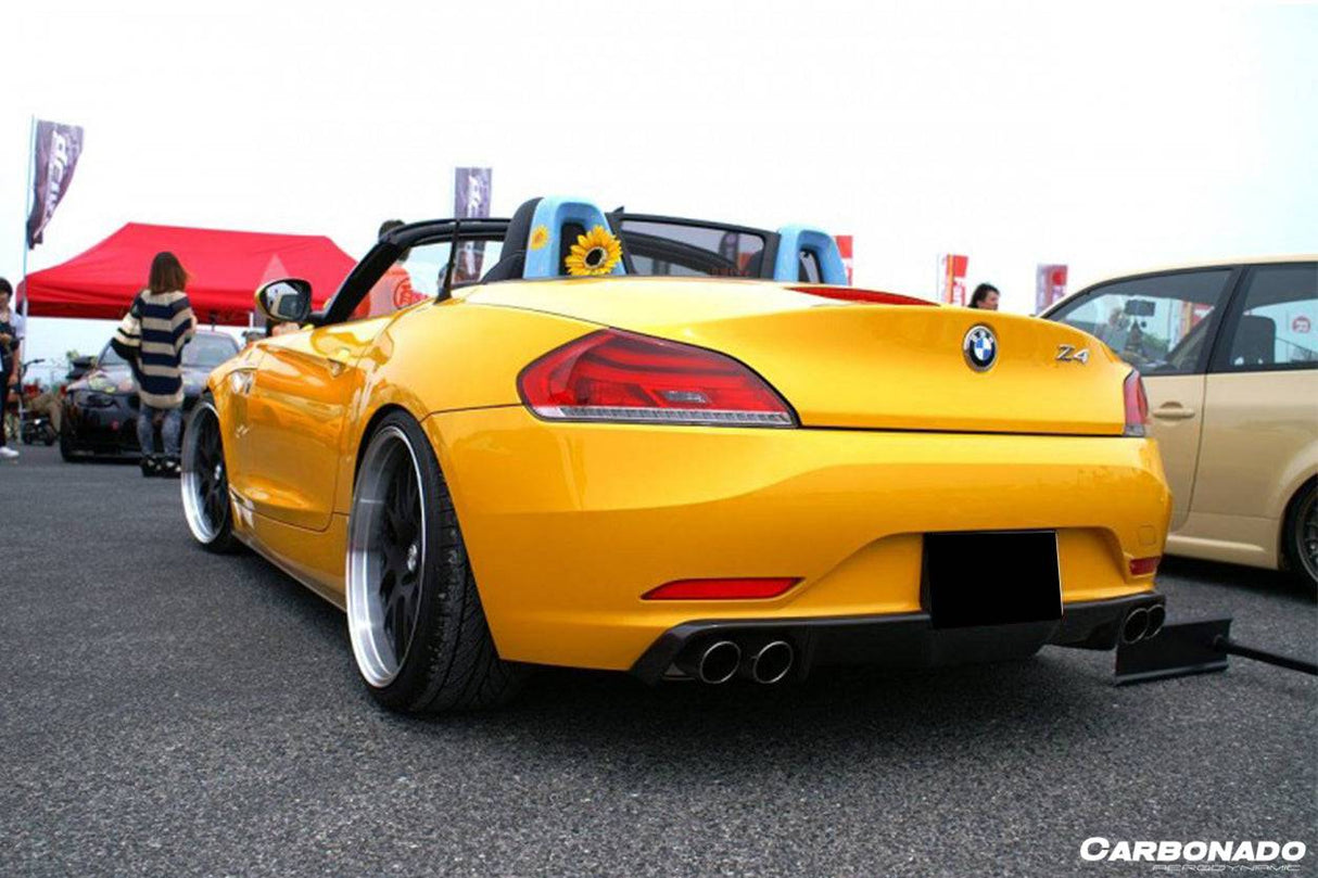 2009-2016 BMW Z4 E89 D3 Style Carbon Fiber Rear Lip
