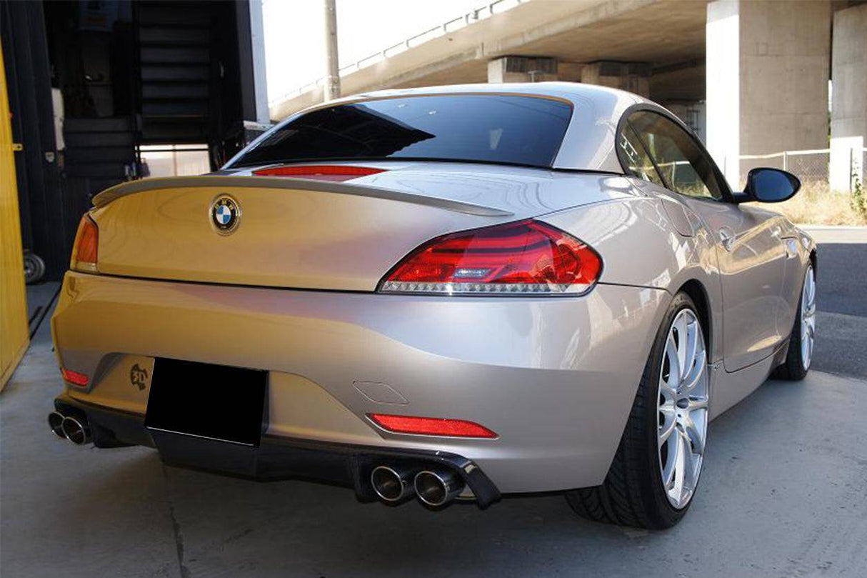 2009-2016 BMW Z4 E89 D3 Style Carbon Fiber Rear Lip