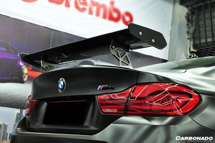 2014-2020 BMW M4 F82 GTS Style Carbon Fiber Trunk Spoiler