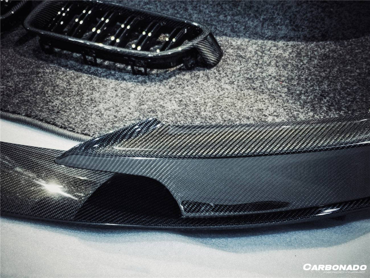 2013-2019 BMW 3 Series F30 F35 MP Style Carbon Fiber Front Lip (For M-Tech Only)