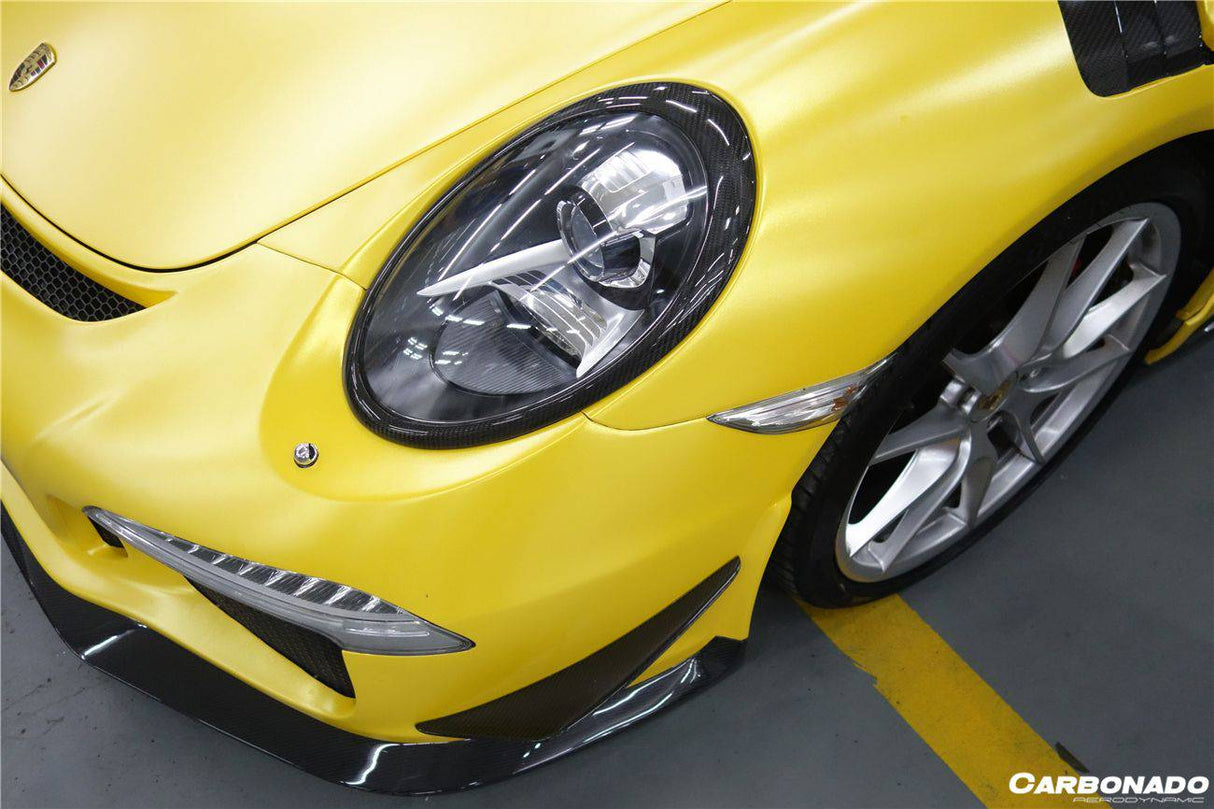 2012-2019 Porsche Carrera Targa 991 Carbon Fiber Eyebrow