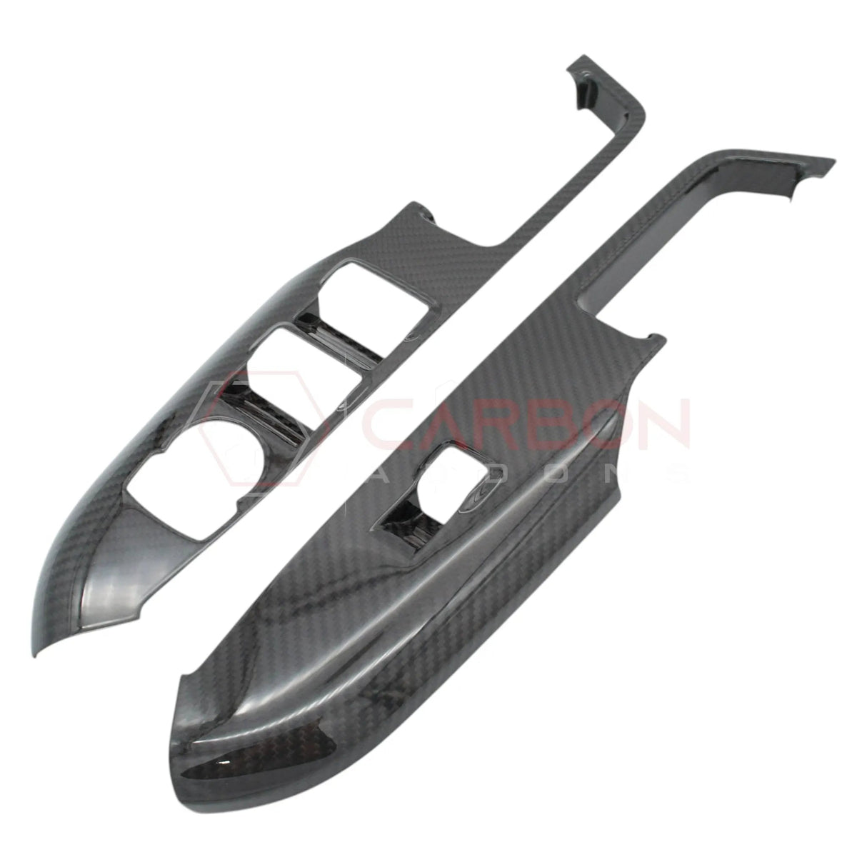 2024+ S650 Mustang Hard Carbon Fiber Window Switch Control Trim Cover