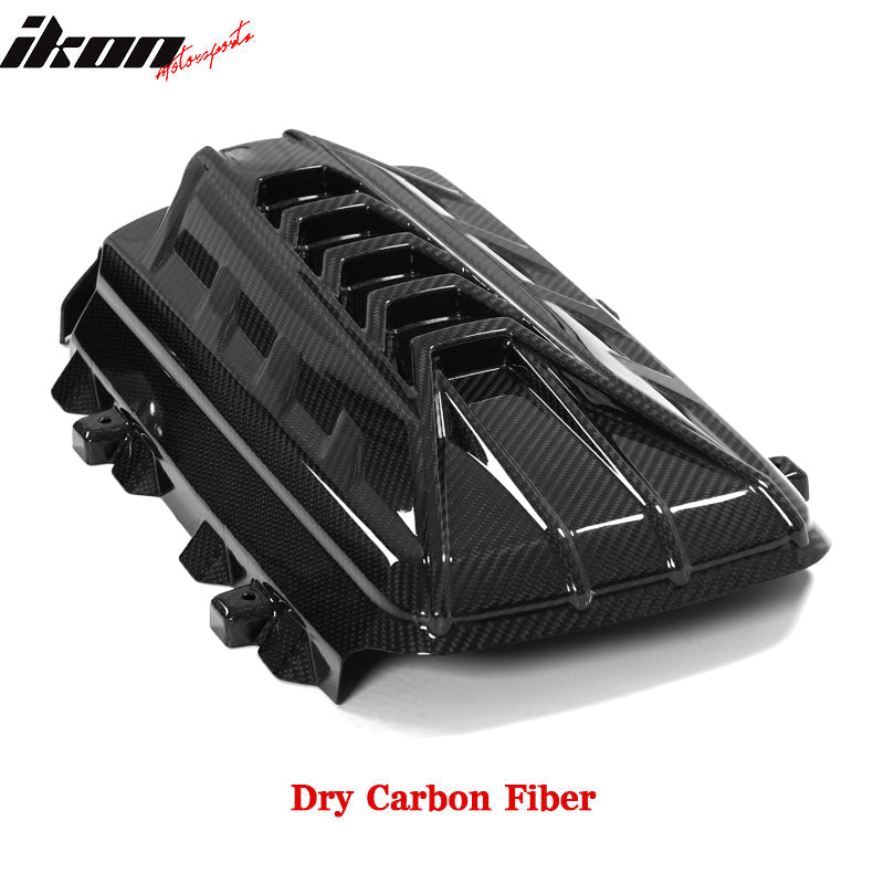 2020-2025 Chevy Corvette C8 6.2L LT2 Engine Cover Dry Carbon Fiber