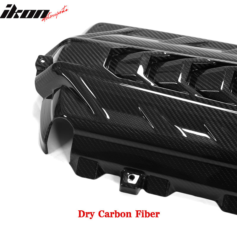 2020-2025 Chevy Corvette C8 6.2L LT2 Engine Cover Dry Carbon Fiber