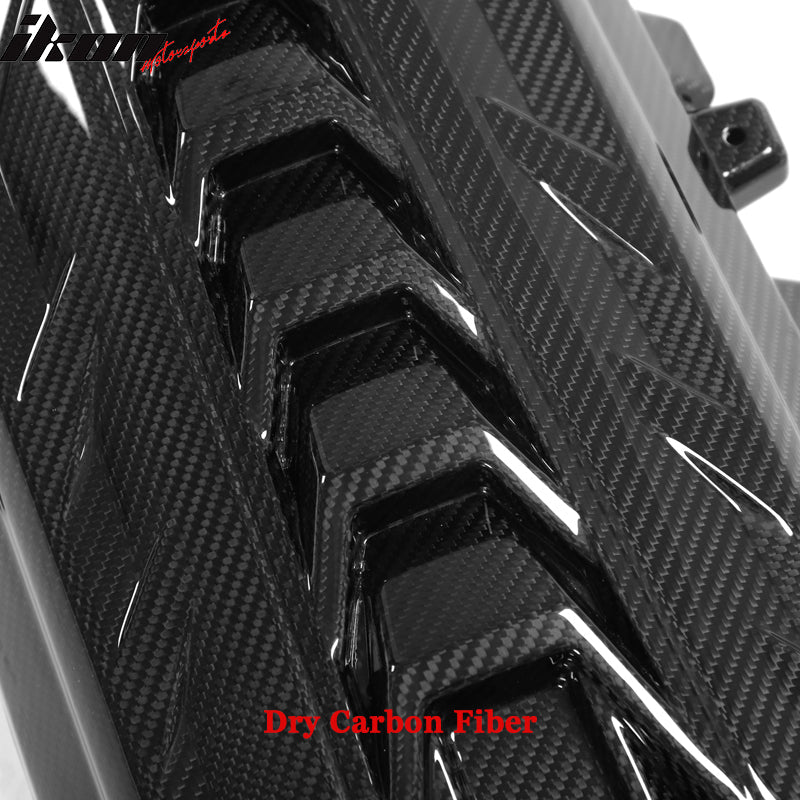 2020-2025 Chevy Corvette C8 6.2L LT2 Engine Cover Dry Carbon Fiber