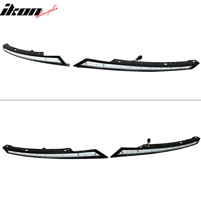 Fits 16-20 Honda Civic 10th Gen Eyebrow Light 3 Colors Running Light