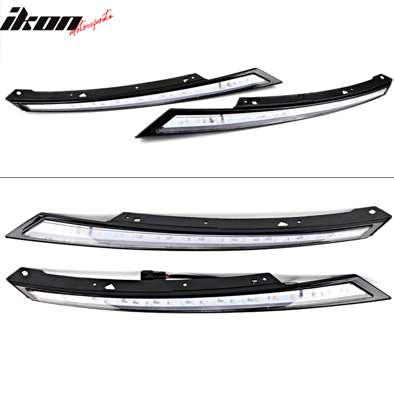 Fits 16-20 Honda Civic 10th Gen Eyebrow Light 2 Colors Running Light