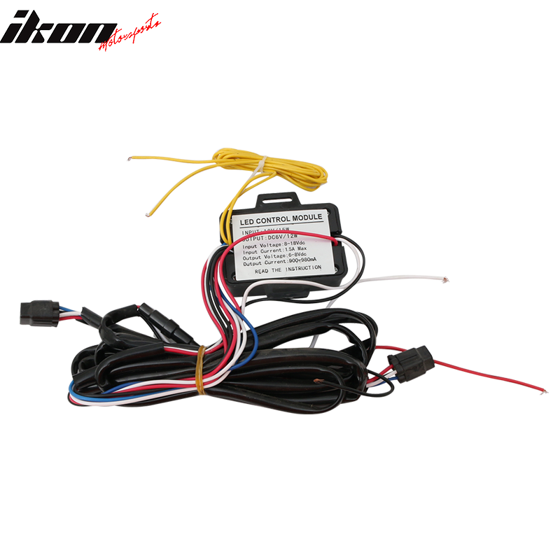 Fits 16-20 Honda Civic Eyebrow Light 2 Colors Switchback Amber