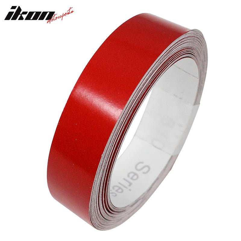 1.5CMx5M Red 3M Reflective Stickers Vinyl Pinstripe Safety Warning Tap