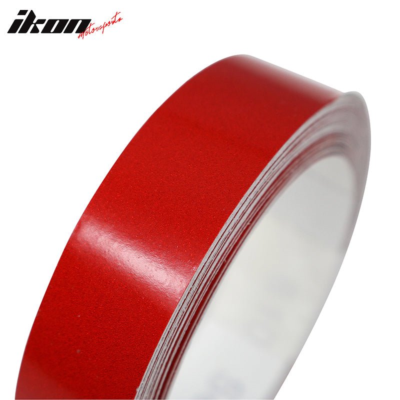 1.5CMx5M Red 3M Reflective Stickers Vinyl Pinstripe Safety Warning Tap