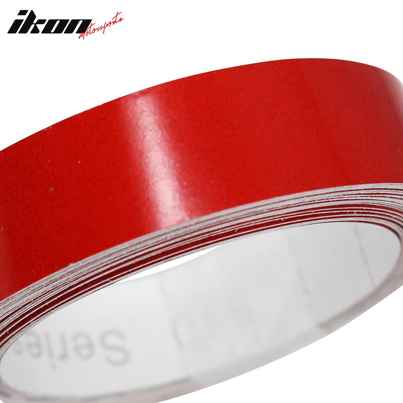 1.5CMx5M Red 3M Reflective Stickers Vinyl Pinstripe Safety Warning Tap
