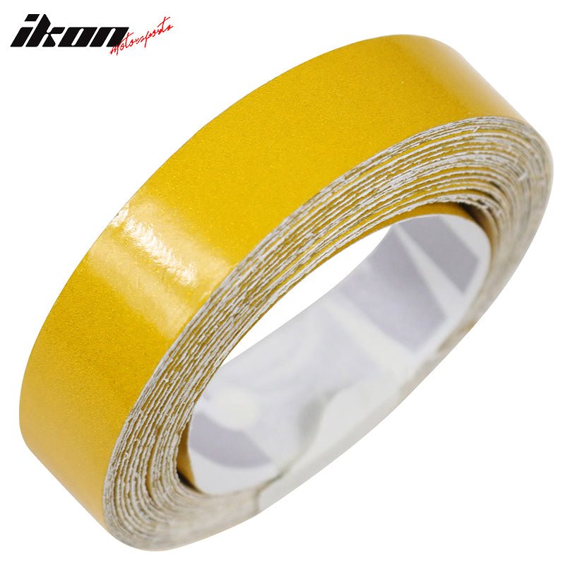 1.5CMx5M Yellow 3M Reflective Stickers Vinyl Pinstripe Safety Warning