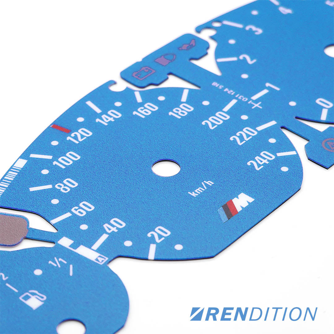 BMW E46 GAUGE FACE FOR M3 330 328 325 318 320 323 316 - K2 Industries