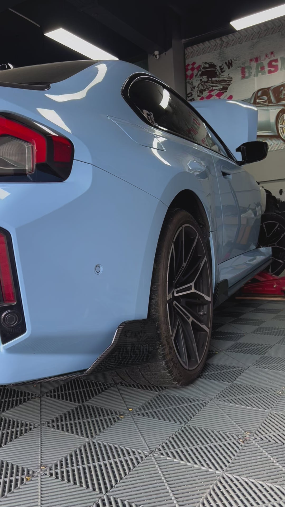 BMW 2 Series G87 M2 Carbon Fiber AT Rear Splitters (2023+)