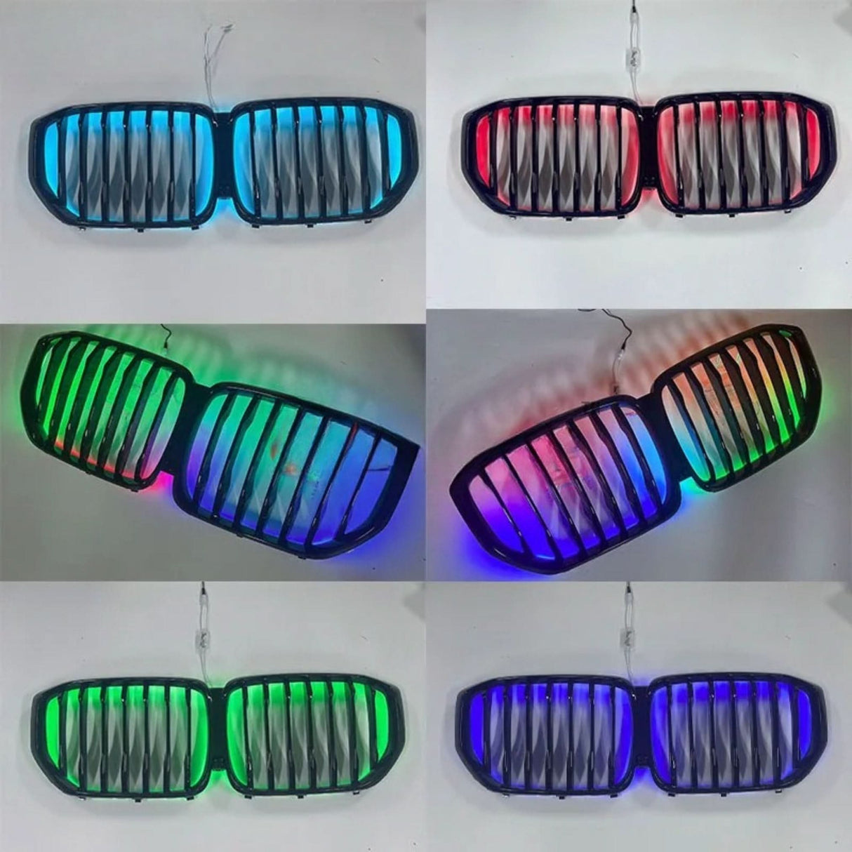 BMW X5 G05 LED Front Grille – Gloss Black Illuminated Kidney Grille (2019–2022)
