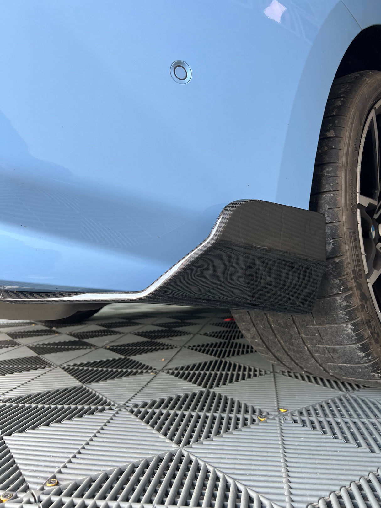 BMW 2 Series G87 M2 Carbon Fiber AT Rear Splitters (2023+)