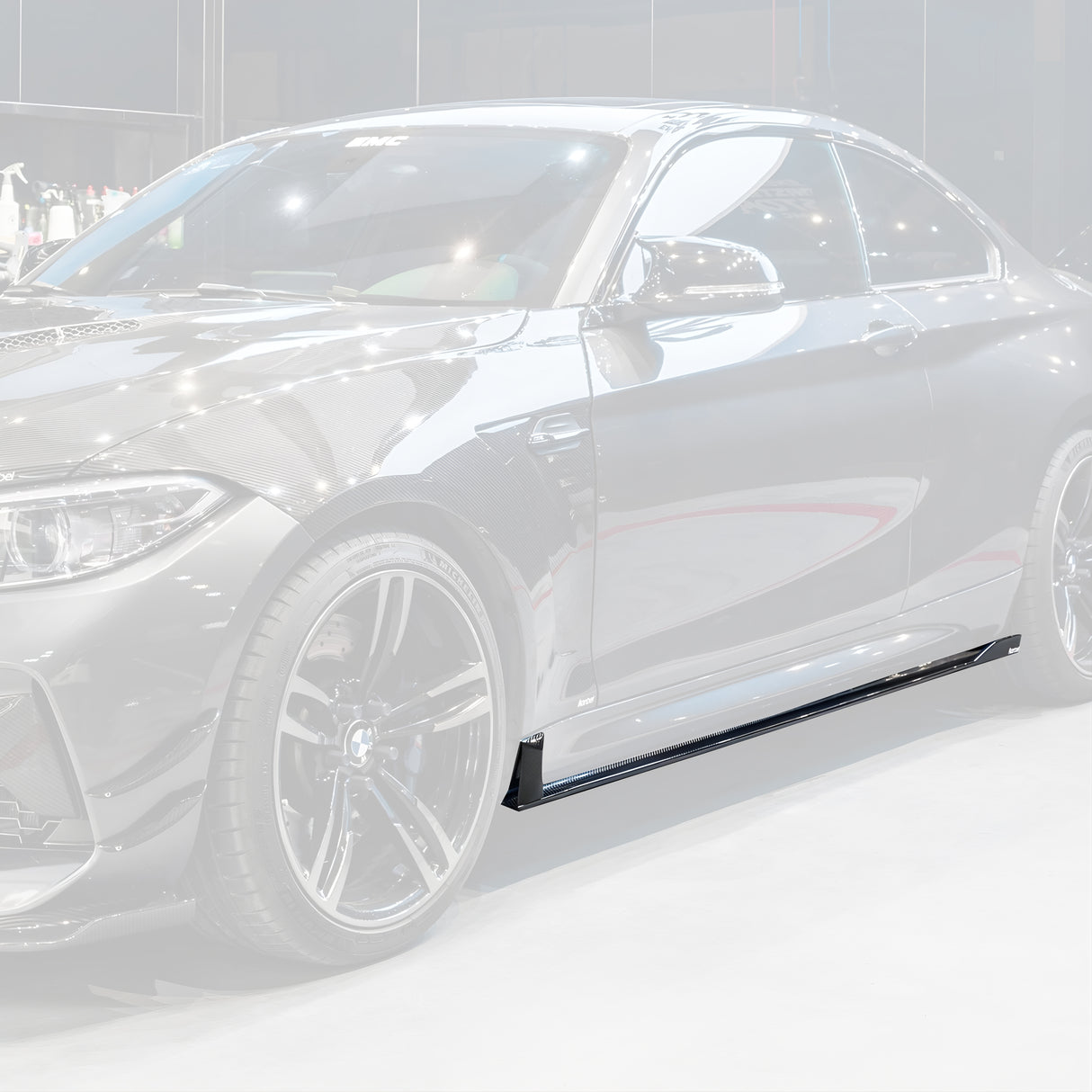 BMW 2 Series F87 Dry Carbon Fiber KB Side Skirts (2014-2021)