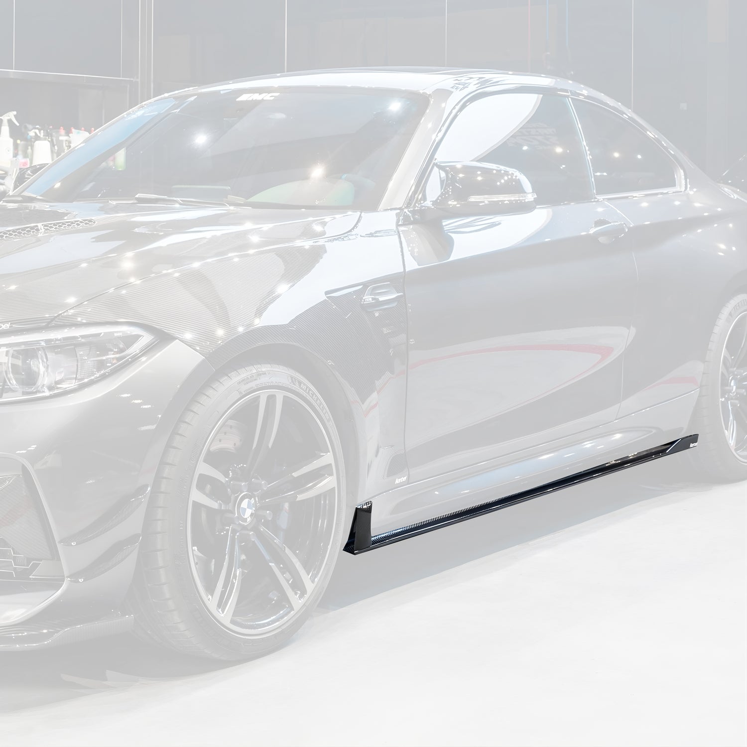 BMW 2 Series F87 Dry Carbon Fiber KB Side Skirts (2014-2021)