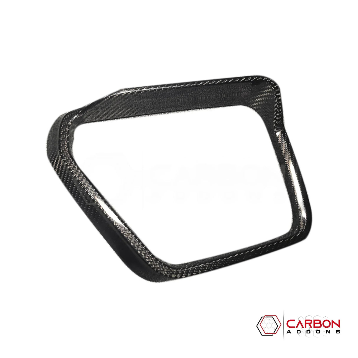 Real Carbon Fiber Side Mirror Rain Visor Covers for 2021+ Ford F-150