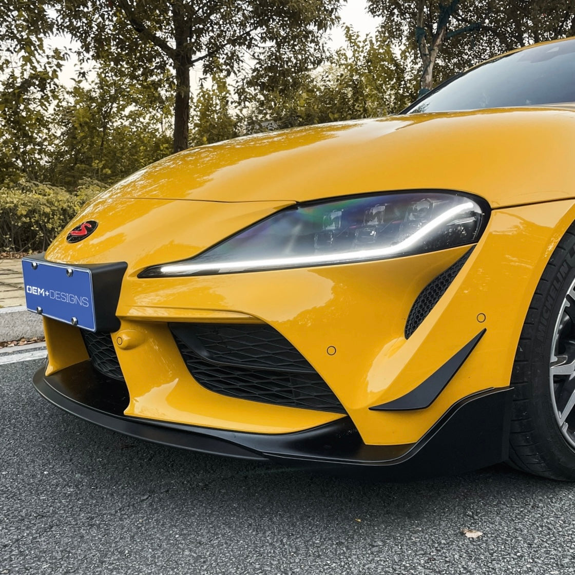 Front Bumper Canards for GR Supra (A90/91)