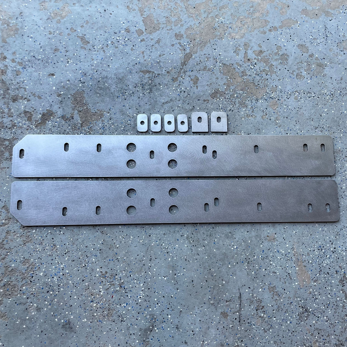 Toyota Tacoma Shortbed (16-23) Bolt on Rock Slider Frame Plate Kit