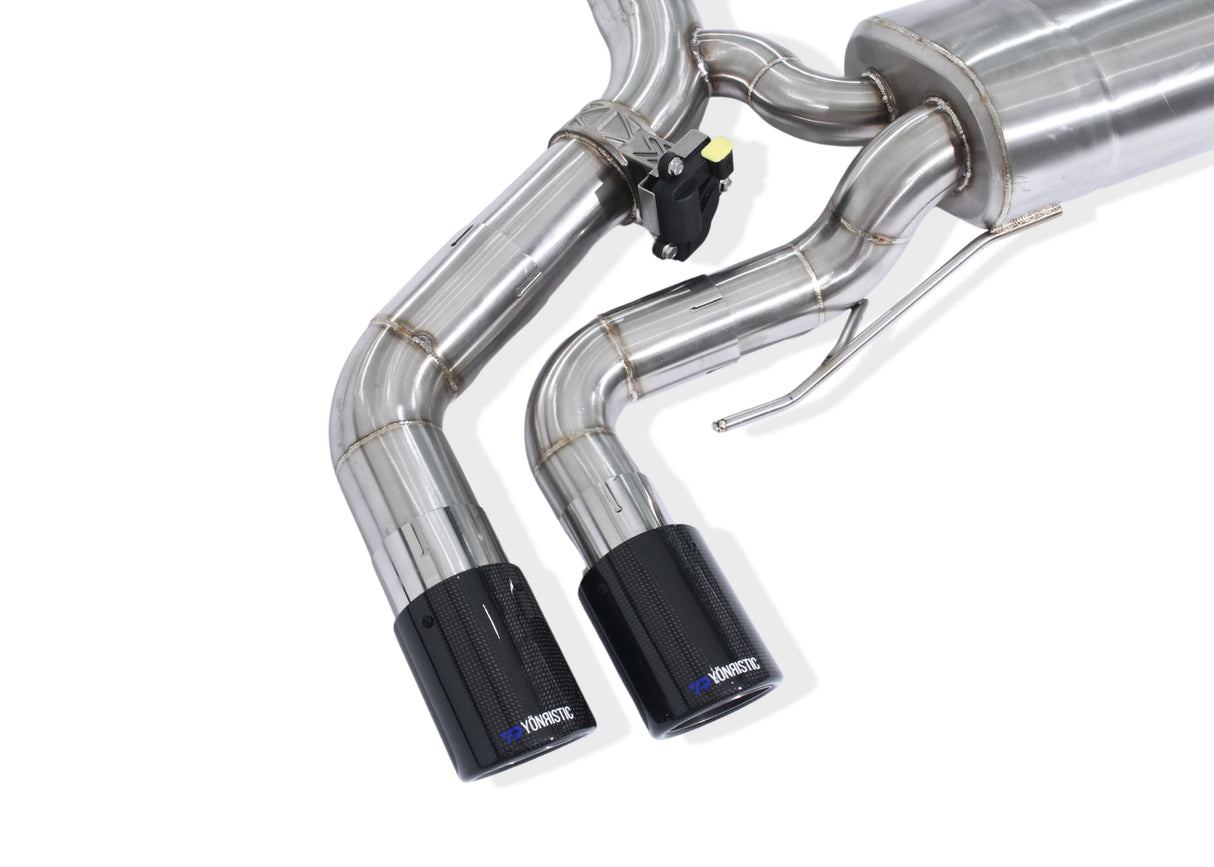 BMW F90 M5 Catback Exhaust Valved Performance Xpipe - Yonristic Performance