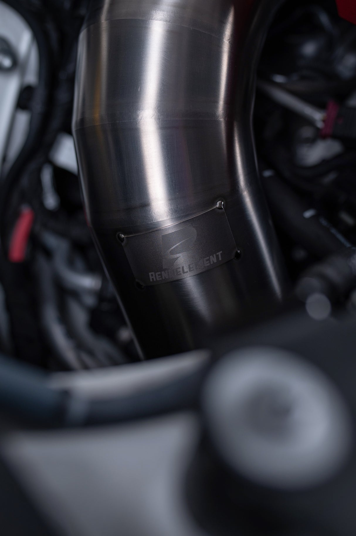 RENNELEMENT G90/G99 M5 3.5” Titanium Front Mount Intake System