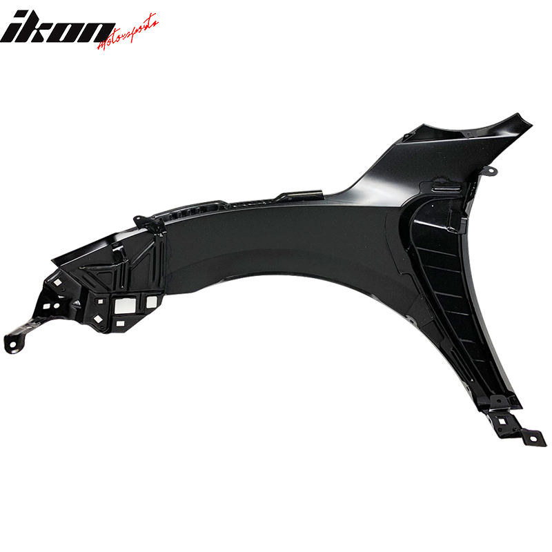 2016-2020 Honda Civic Type-R Front Fender Flares Trim w/ Insert Steel