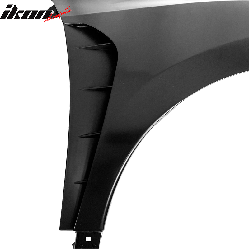2016-2020 Honda Civic Type-R Front Fender Flares Trim w/ Insert Steel