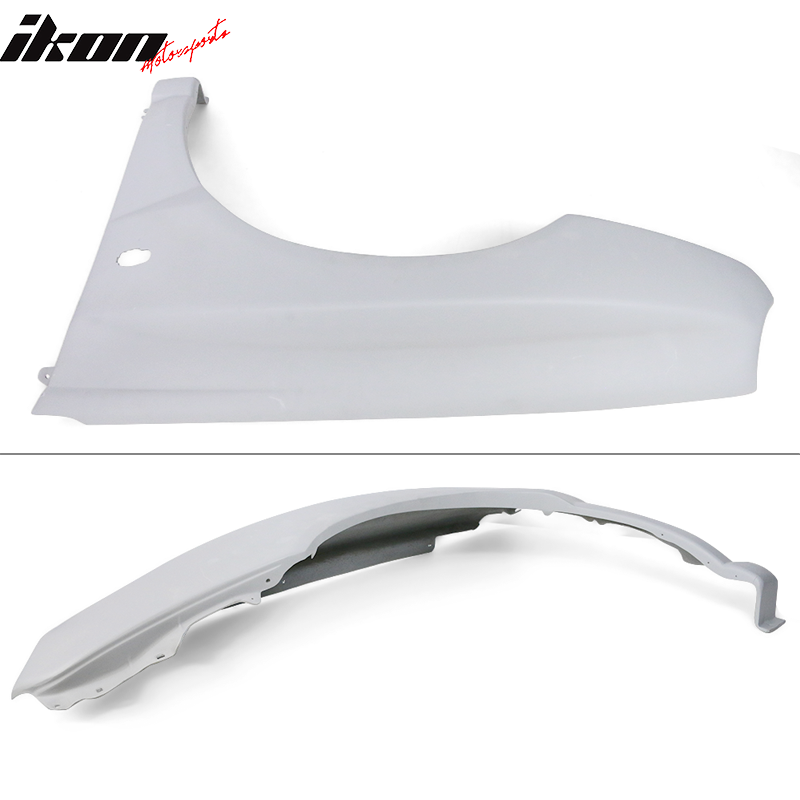 2002-2003 Subaru Impreza WRX STi Unpainted Front Wide Fender Kits FRP