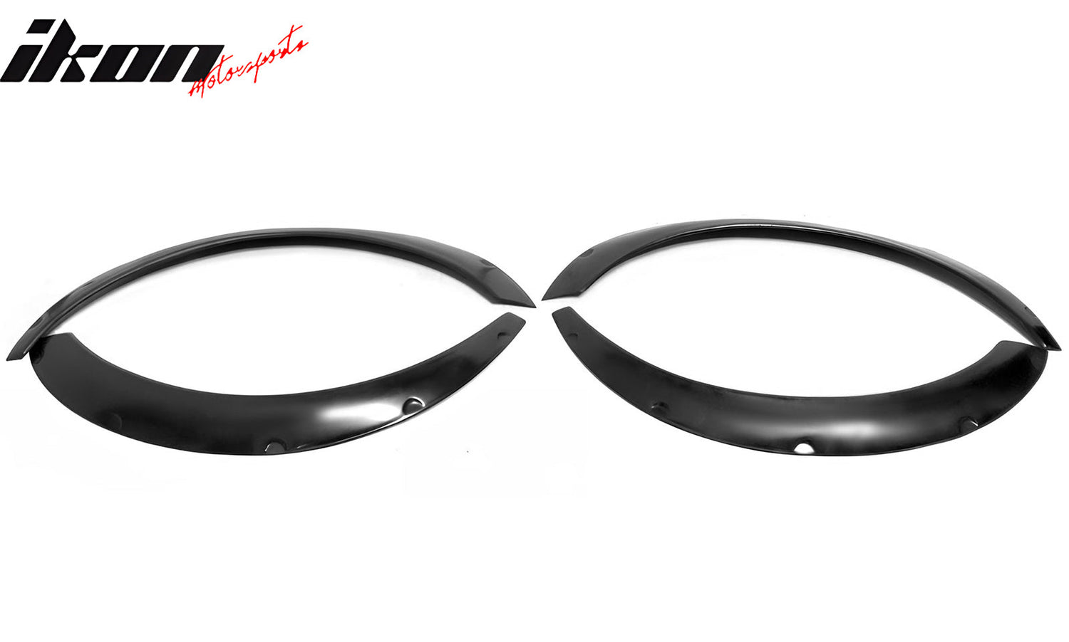 Fender Flares For 1984-1992 BMW E30 3-Series Coupe PU Black MDP Style