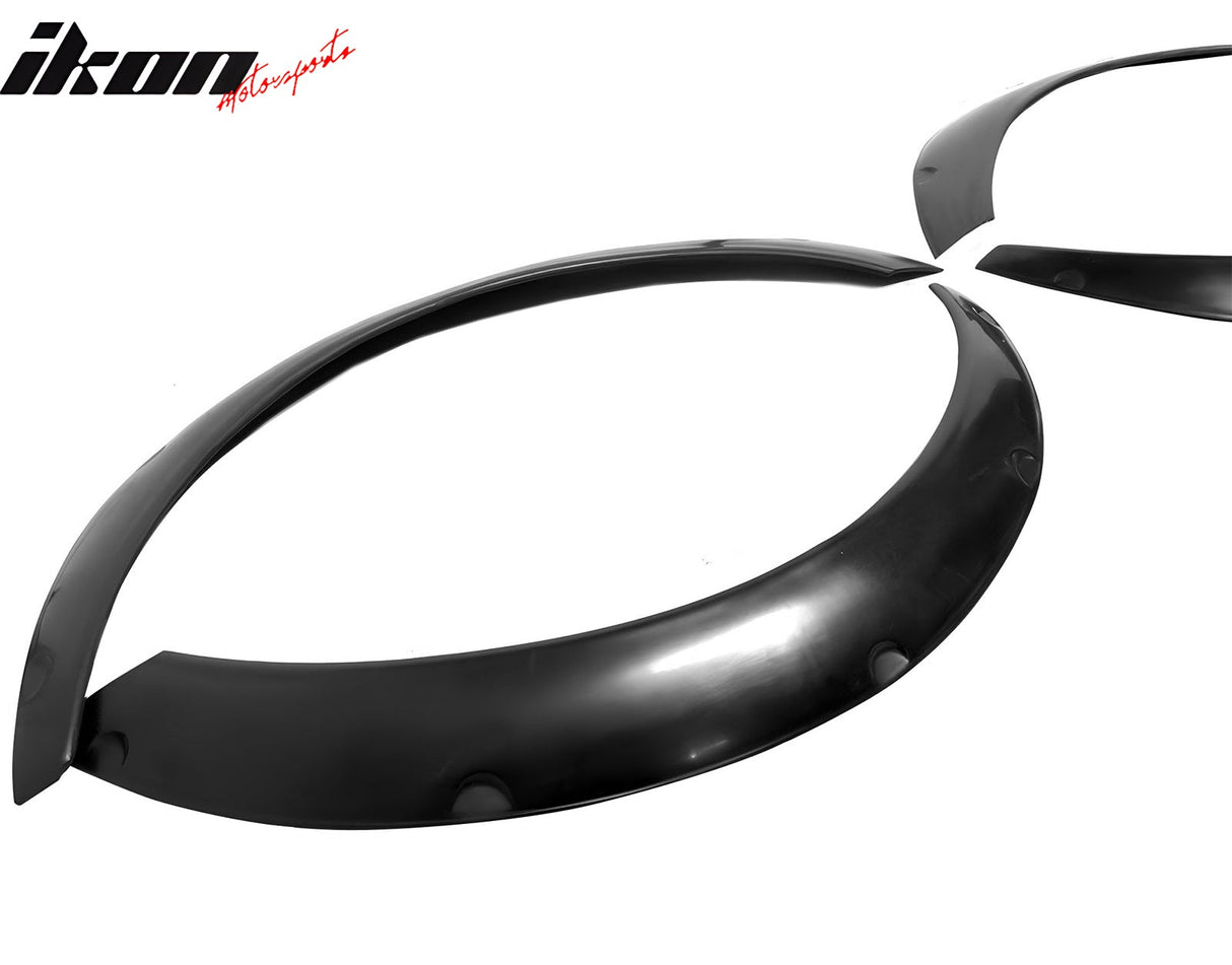 Fender Flares For 1984-1992 BMW E30 3-Series Coupe PU Black MDP Style