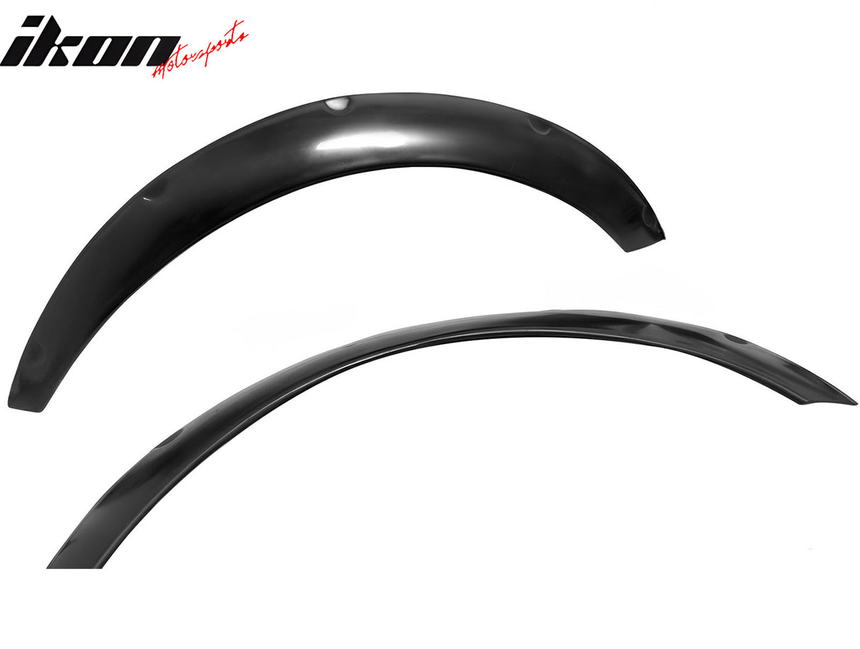 Fender Flares For 1984-1992 BMW E30 3-Series Coupe PU Black MDP Style