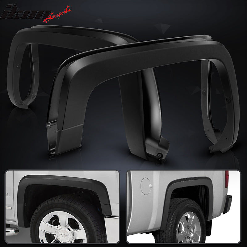 2014-2018 Chevy Silverado 1500 2500HD 3500HD Fender Flares OE Style PP