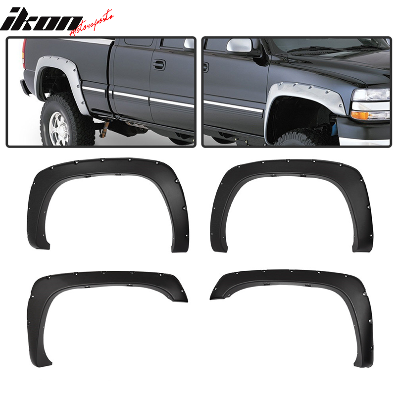 1999-2007 Chevy Silverado 1500 2500 3500HD Pocket Rivet Fender Flares
