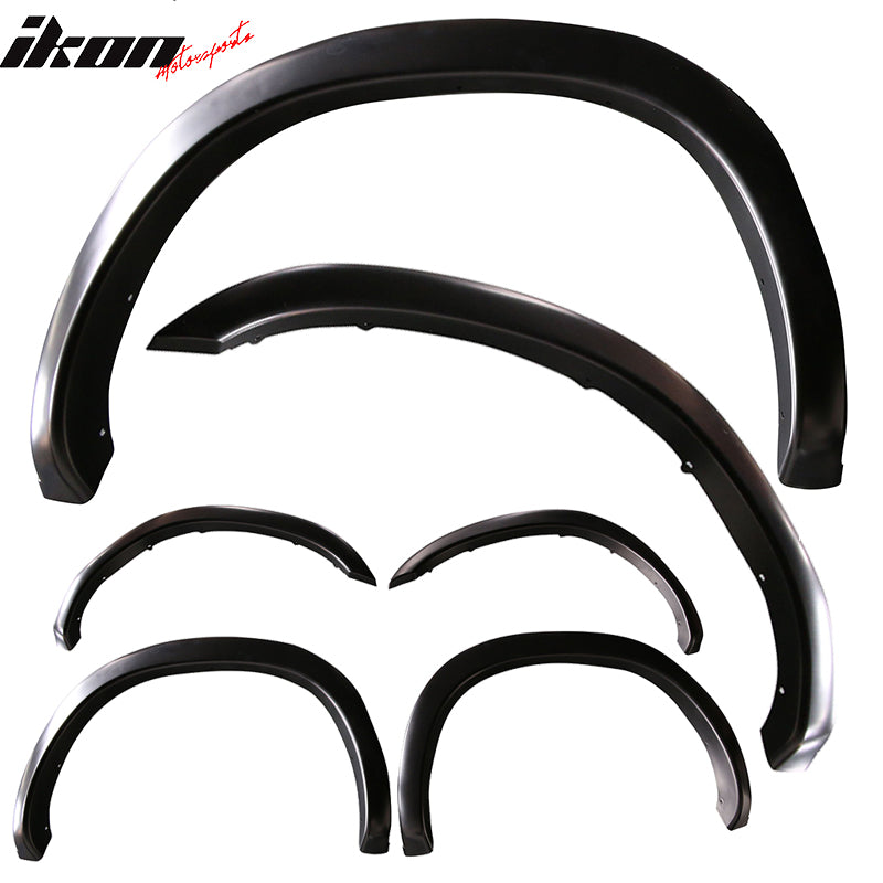 2002-2009 Dodge Ram OEM Style Matte Black Fender Flares PP 6 FT