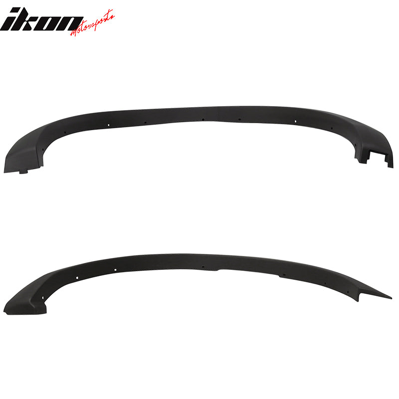 2009-2018 Dodge Ram 1500 Unpainted Black Fender Flares PP 4PCS