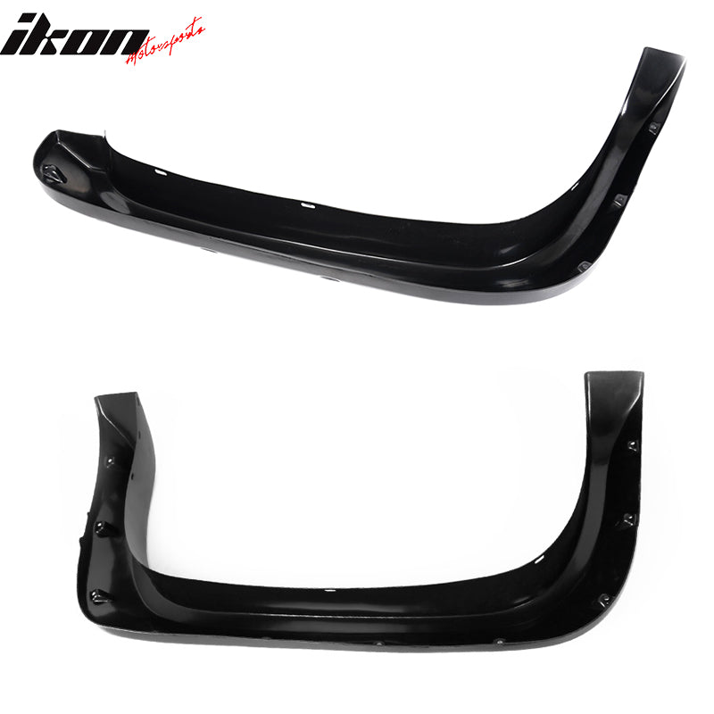 1994-2002 Dodge Ram Pocket Rivet Textured Black Fender Flares ABS 4PC