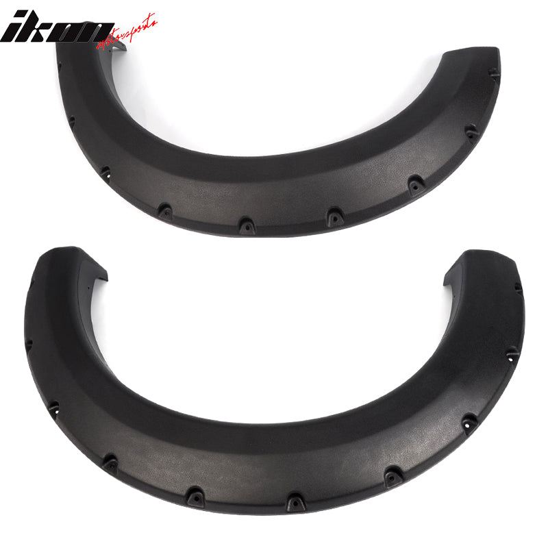 2004-2008 Ford F-150 Pocket Rivet Style 4PCS Fender Flares PP Textured