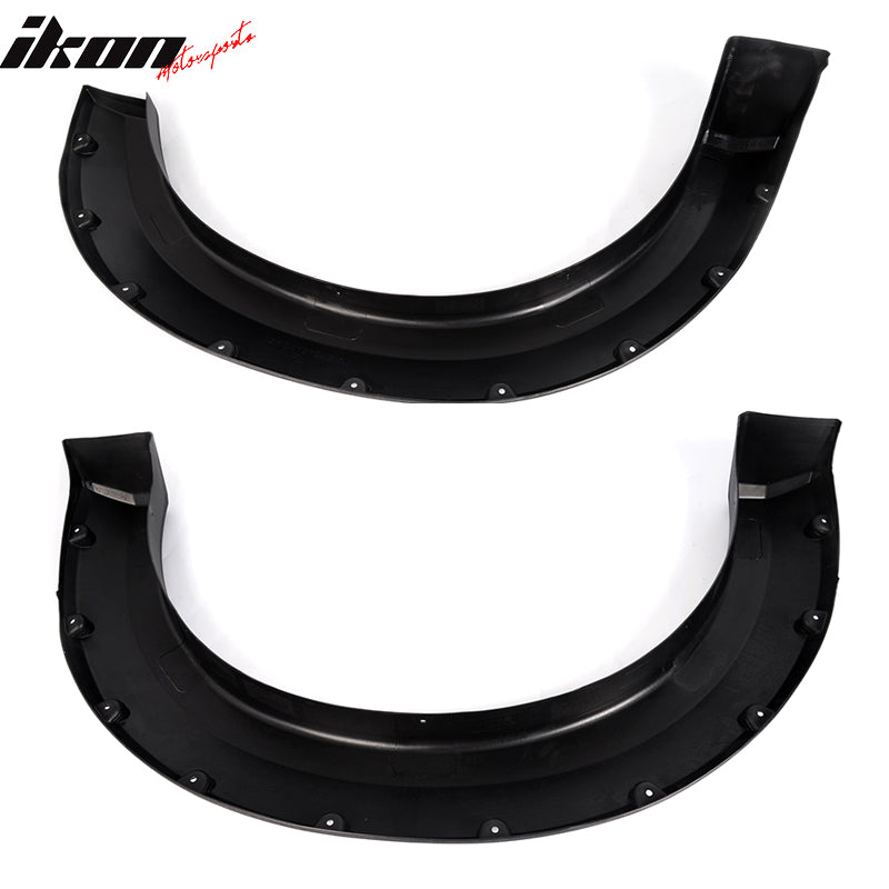 2004-2008 Ford F-150 Pocket Rivet Style 4PCS Fender Flares PP Textured