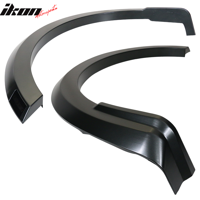2021-2024 Ford F1-50 Fender Flares R Style Grey PP Injection