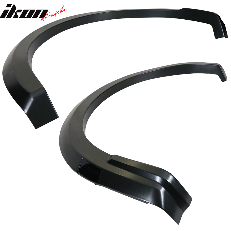 2021-2024 Ford F1-50 Fender Flares R Style Grey PP Injection